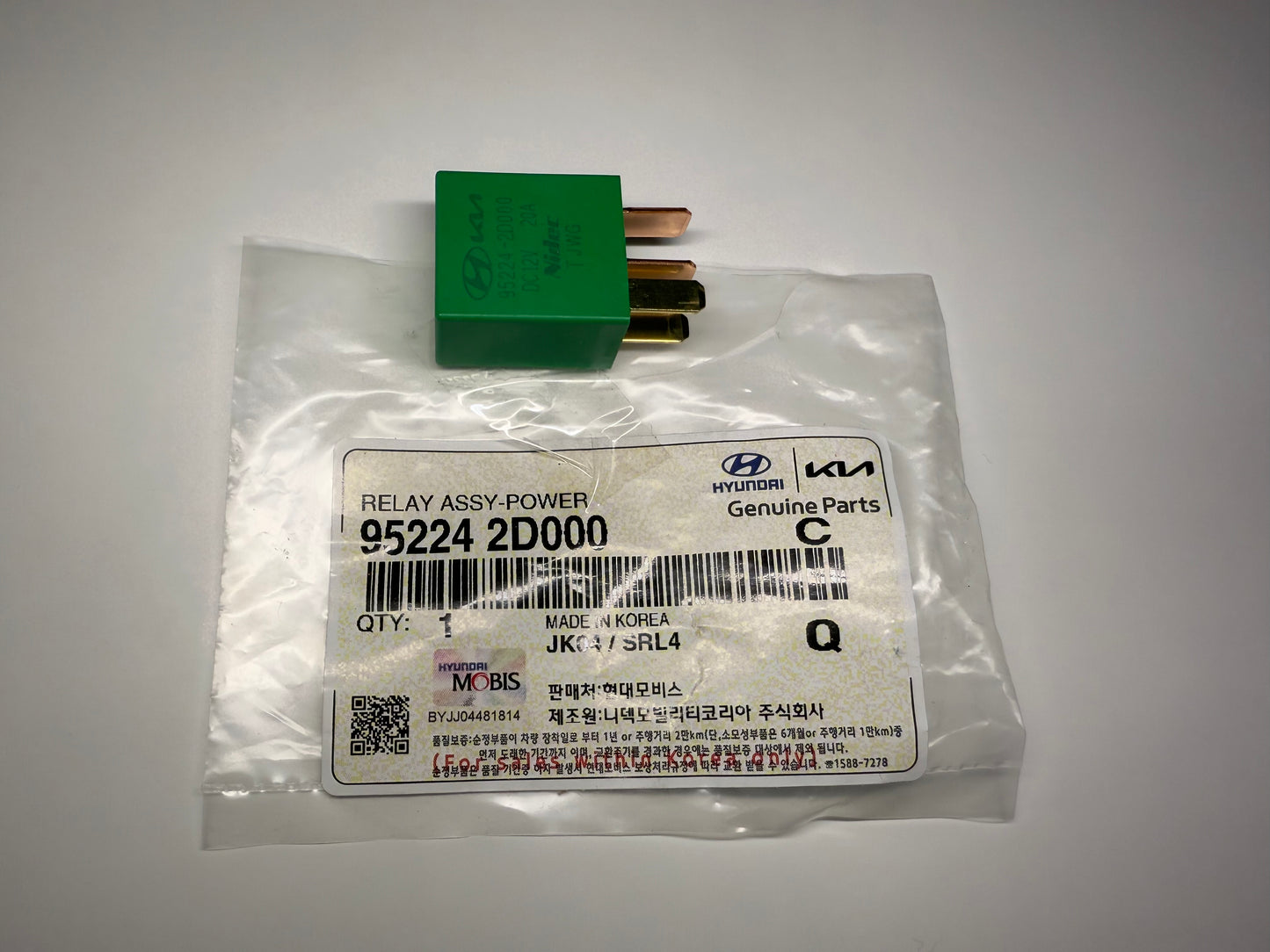 Hyundai & Kia 95224-2D000 Relay Assy-Power